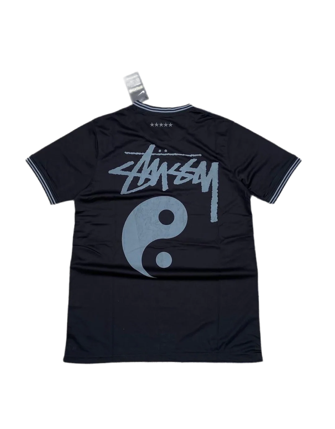 STÜSSY X “BRASIL” JERSEY - black yin and yang