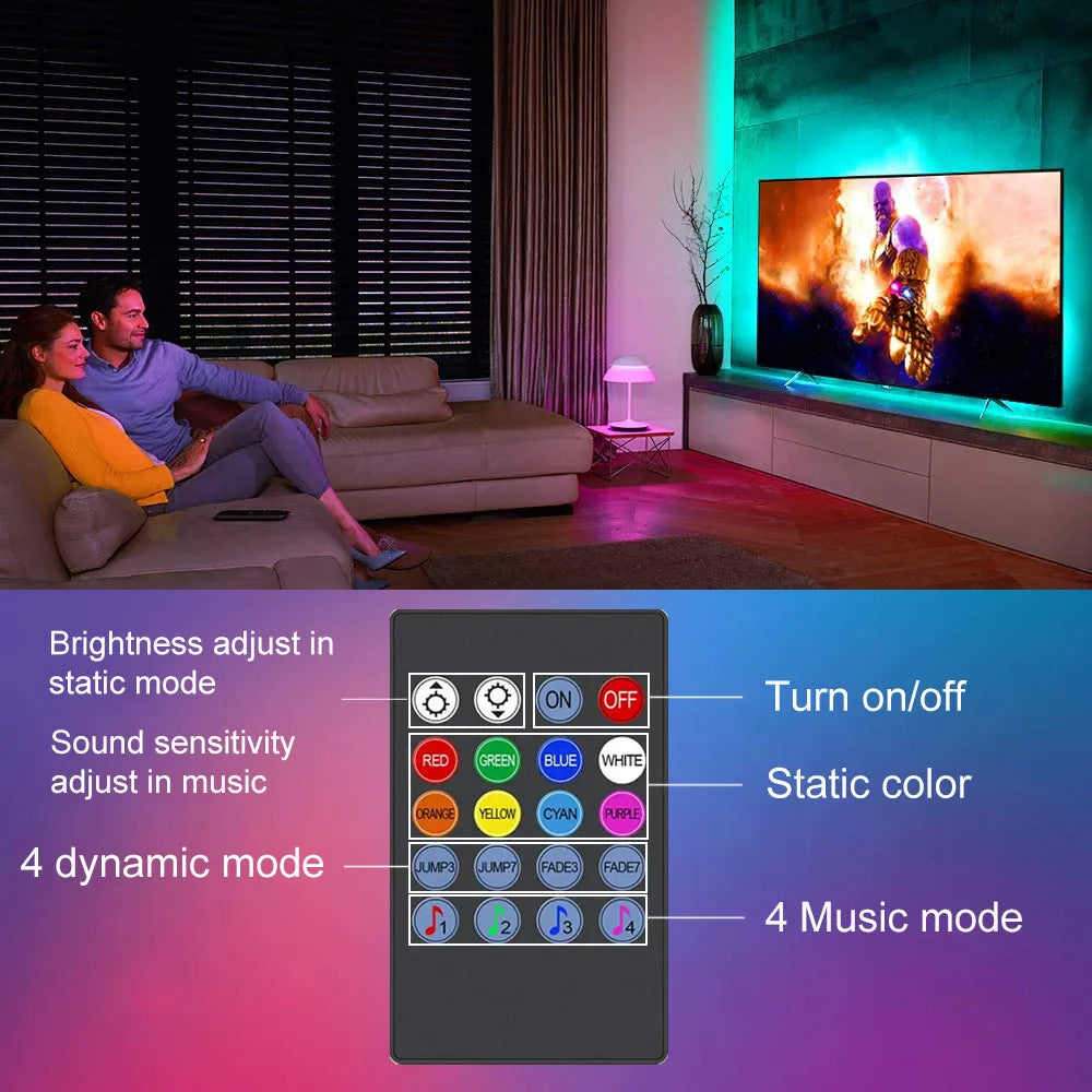 Fancy leds™ - Tv kijken was nog nooit zo mooi!