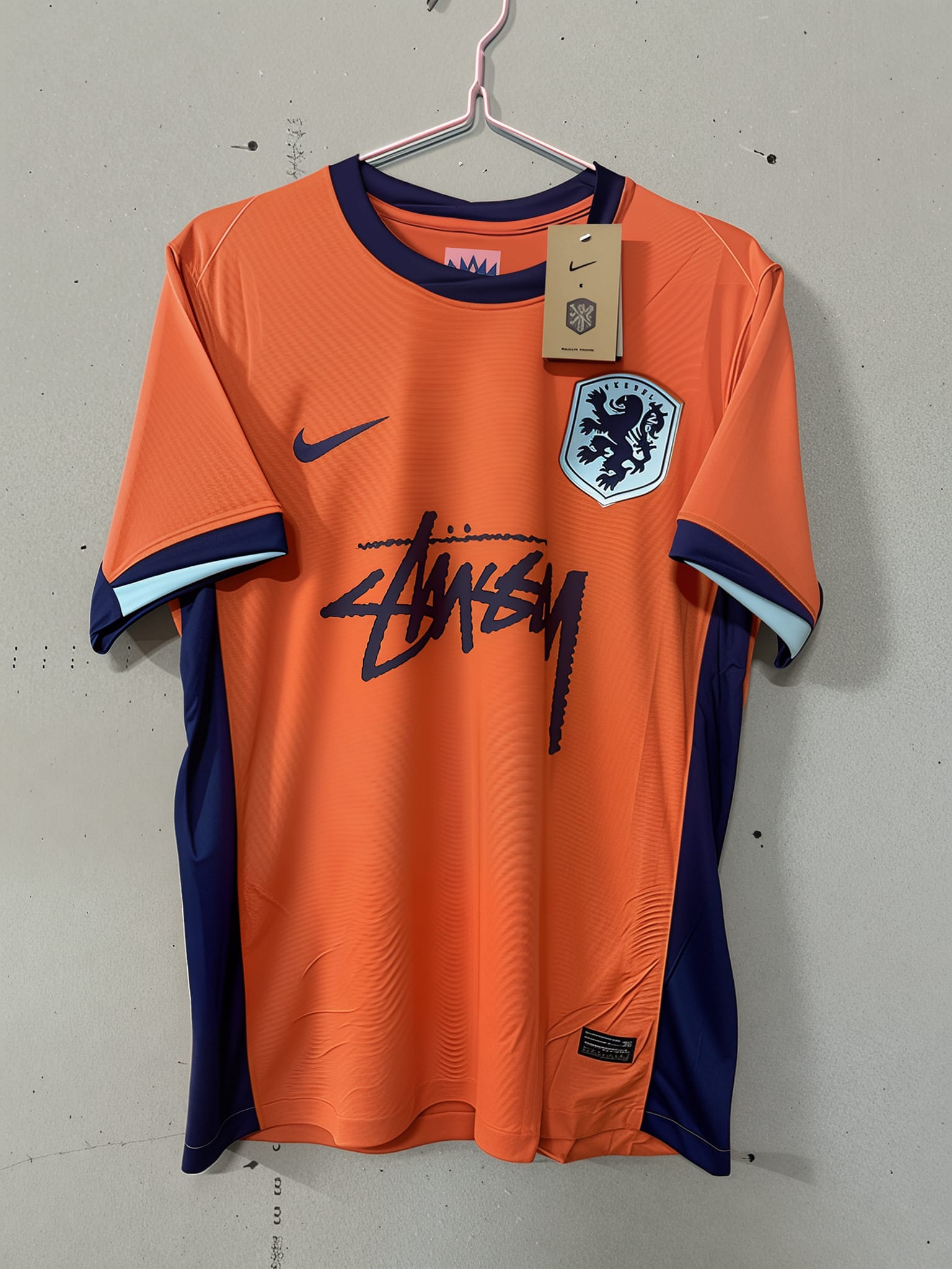 Nederland x Stussy Voetbal Jersey