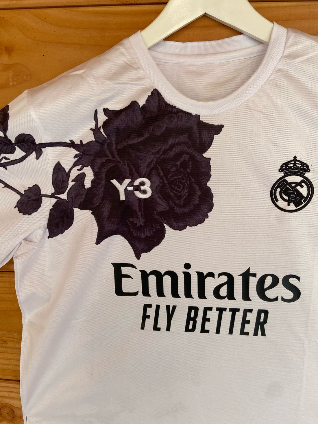 Real Madrid Black Rose Special Jersey