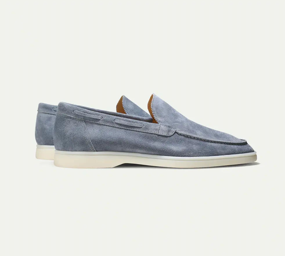 Hermano™ - Suède loafers