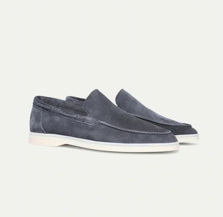 Hermano™ - Suède loafers