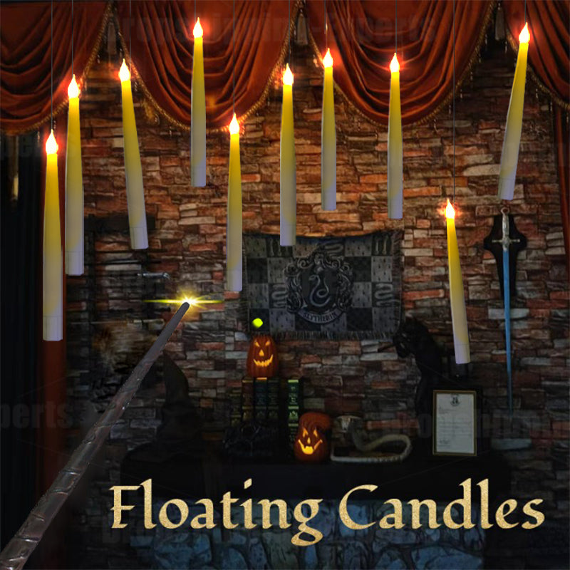 Zwevende kaarsen™ - Maak een mooie sfeer voor Halloween!