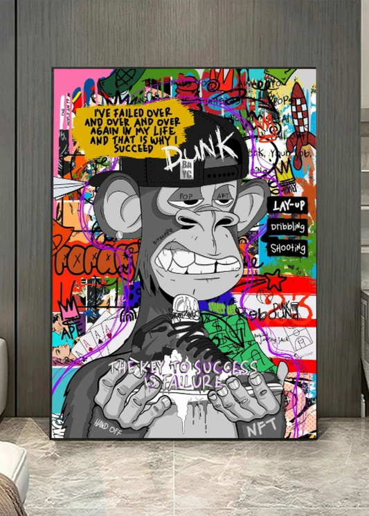 Gangster Ape Art