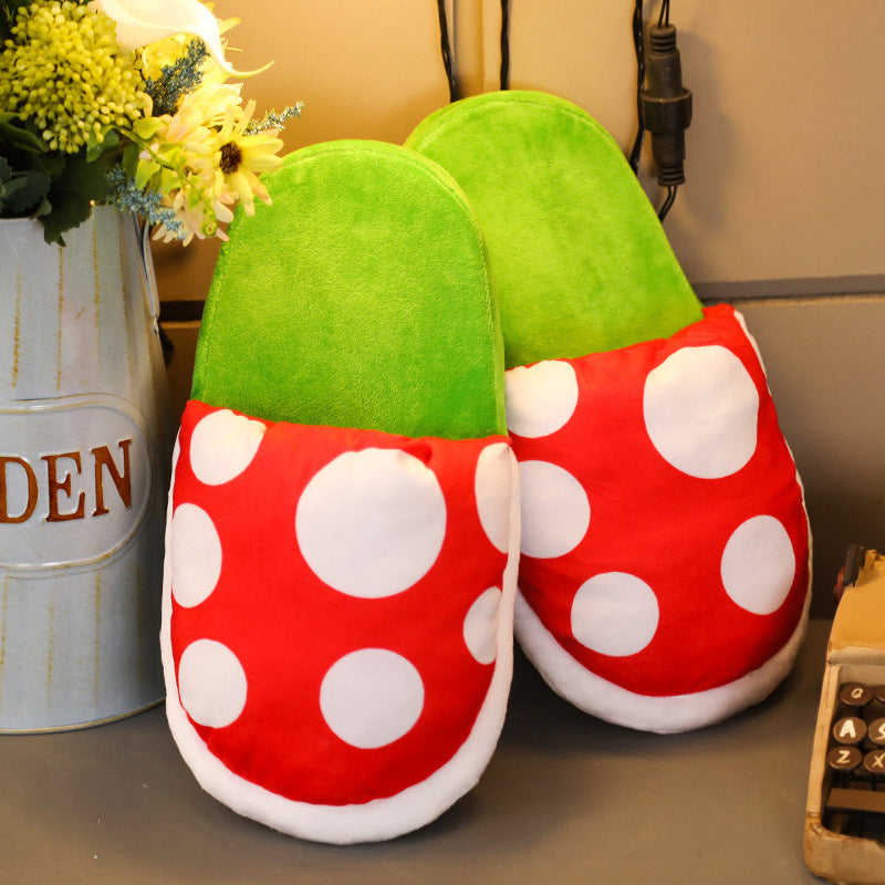 Mario plant slippers