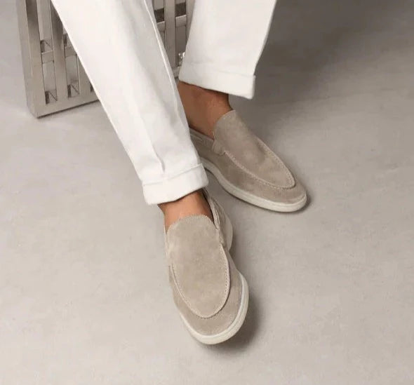 Hermano™ - Suède loafers