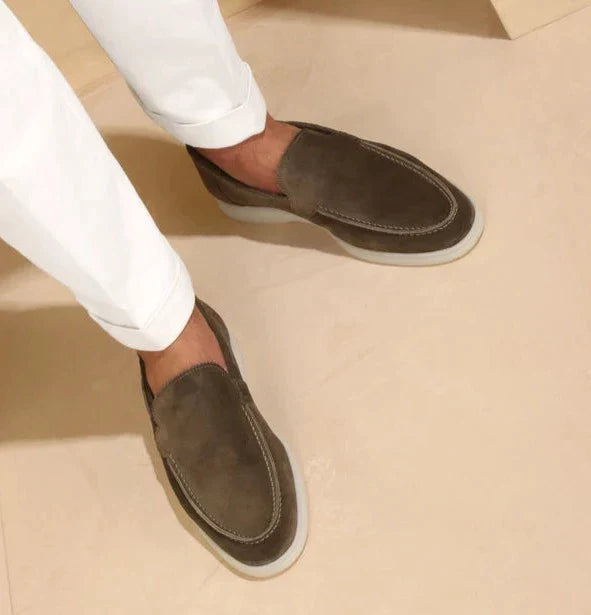Hermano™ - Suède loafers