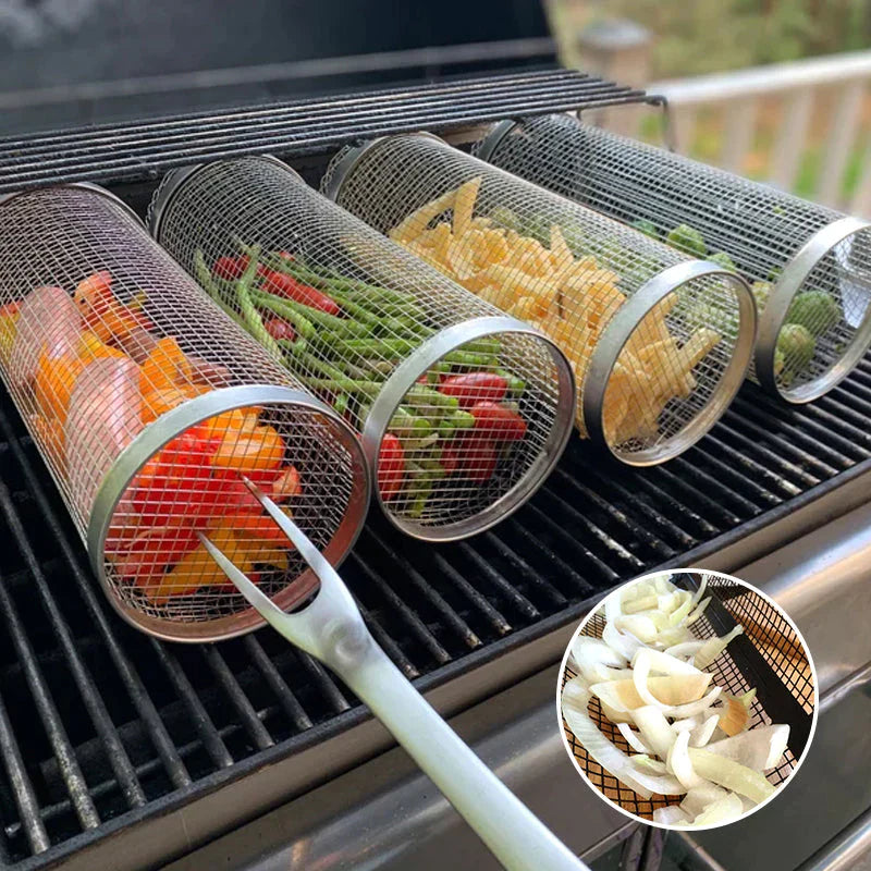 GrillMaster™ - Handige grillmand voor de barbecue!