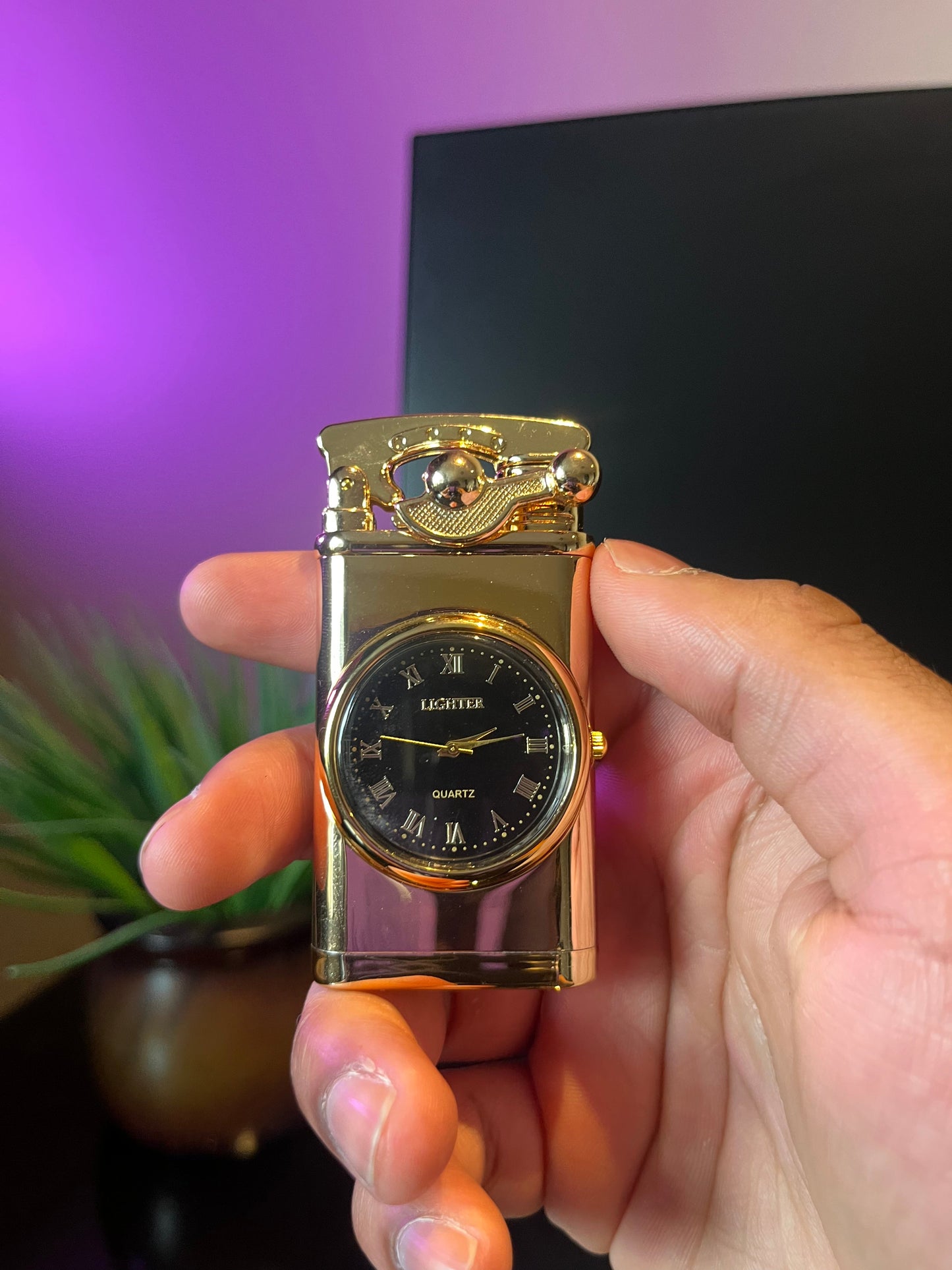Gold Clock Lighter™