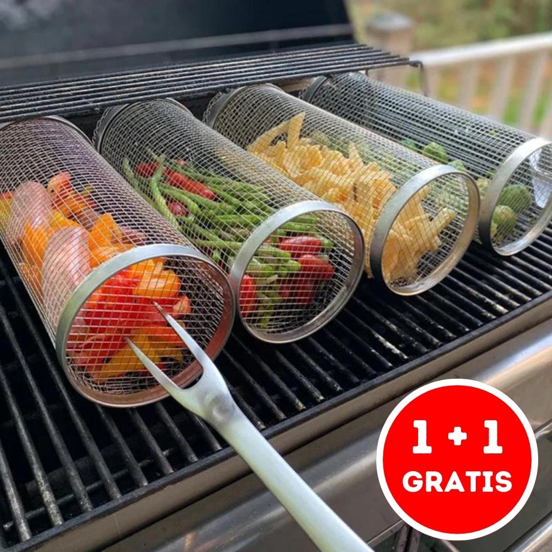 GrillMaster™ - Handige grillmand voor de barbecue!